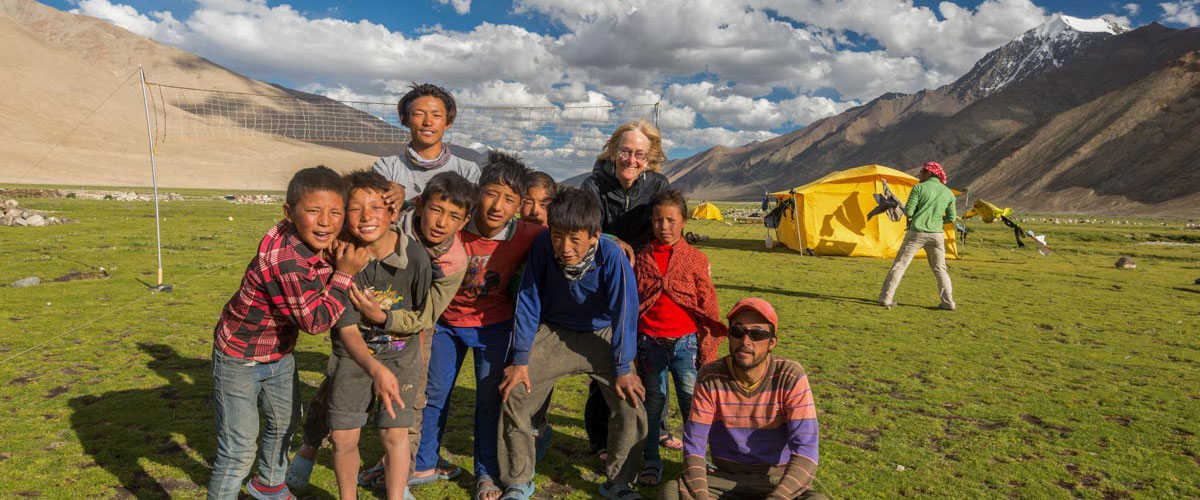 Dolpo Thinkyu Girl River Sky