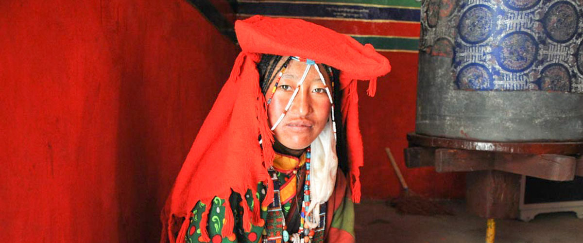 Dolpo Thinkyu Girl River Sky